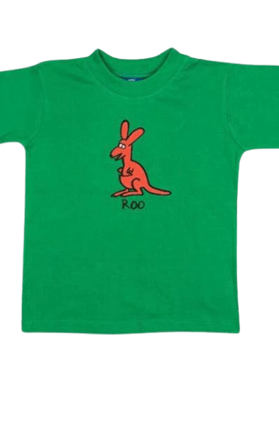 Ozi Varmints Cotton Aqua T-Shirt - Roo.