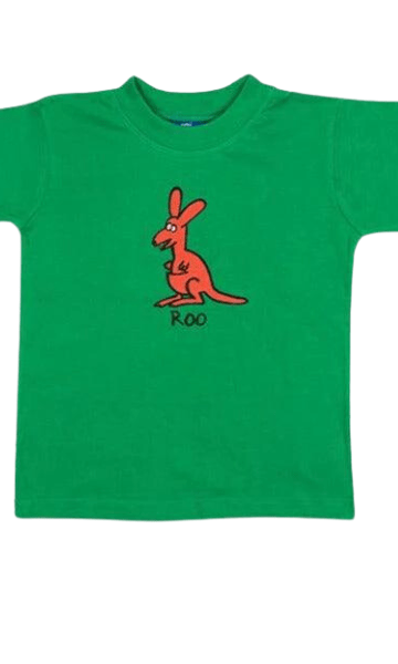 Ozi Varmints Cotton Aqua T-Shirt - Roo.