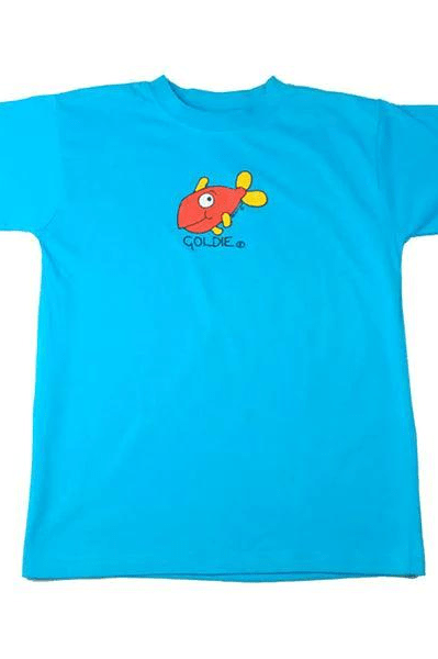 Ozi Varmints Cotton Solid T-Shirt - Goldie.