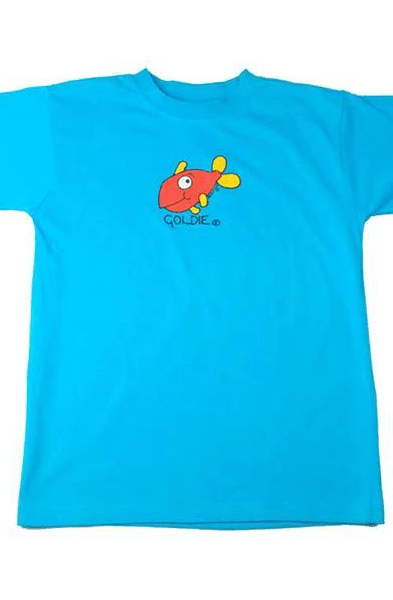 Ozi Varmints Cotton Solid T-Shirt - Goldie.