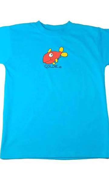 Ozi Varmints Cotton Solid T-Shirt - Goldie.