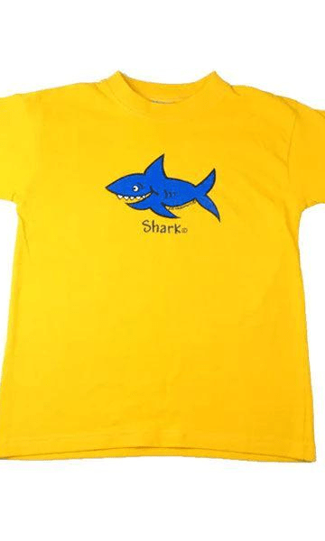 Ozi Varmints Cotton Solid T-Shirt - Shark.