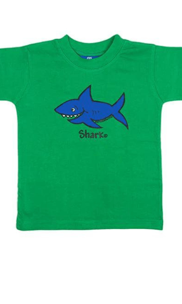 Ozi Varmints Cotton Solid T-Shirt - Shark.