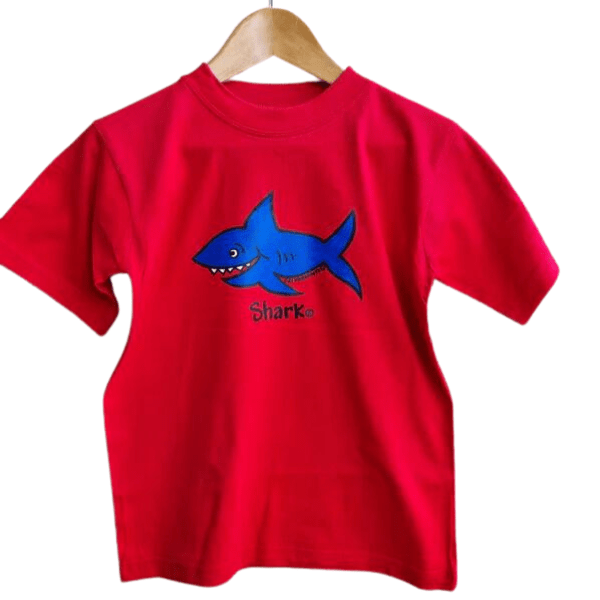 Ozi Varmints Cotton Solid T-Shirt - Shark.