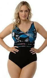 Poolproof PO60802EF Palm Orchid Tide Vee Front E/F One Piece.