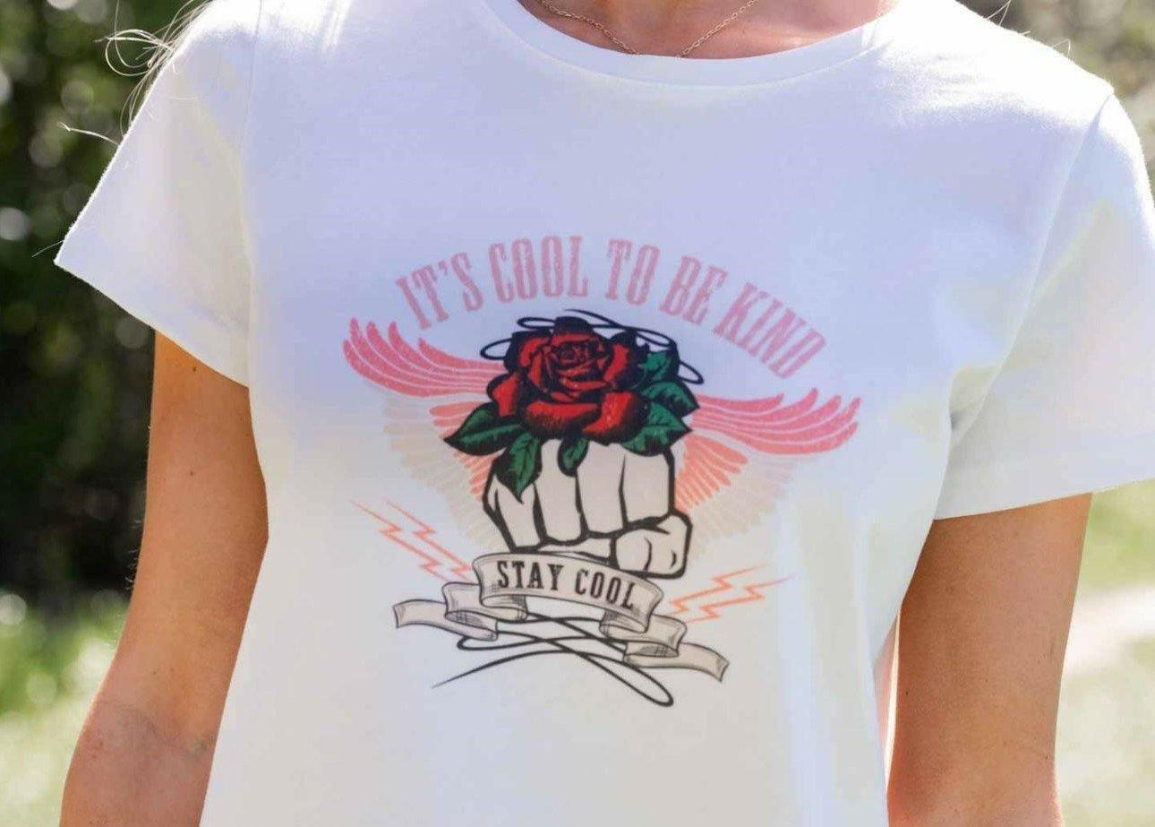 Iris Maxi 202178-2 It's Cool to Be Kind T-Shirt.