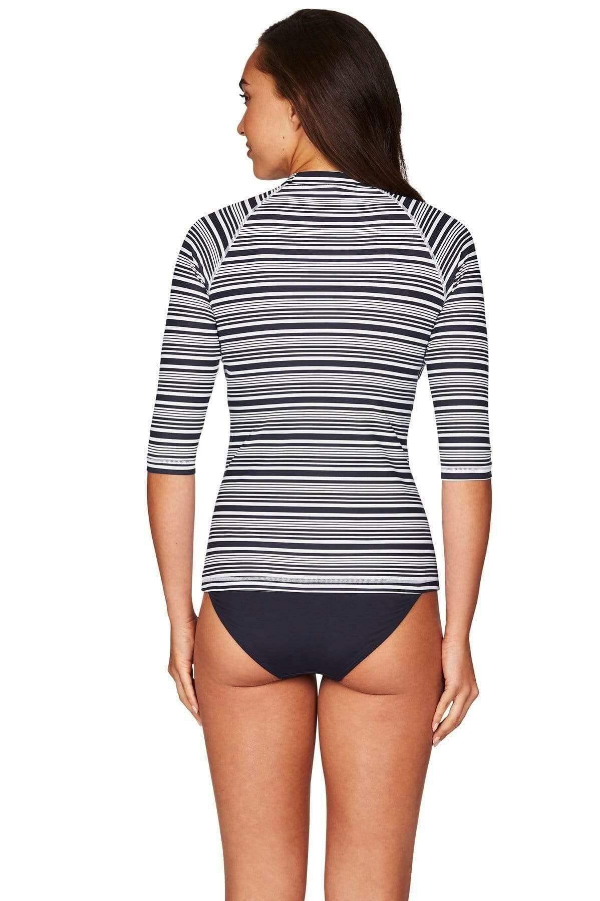 Sea Level SL5191TL Tulum Stripe 3/4 Sleeve Multi Fit Rash Vest.