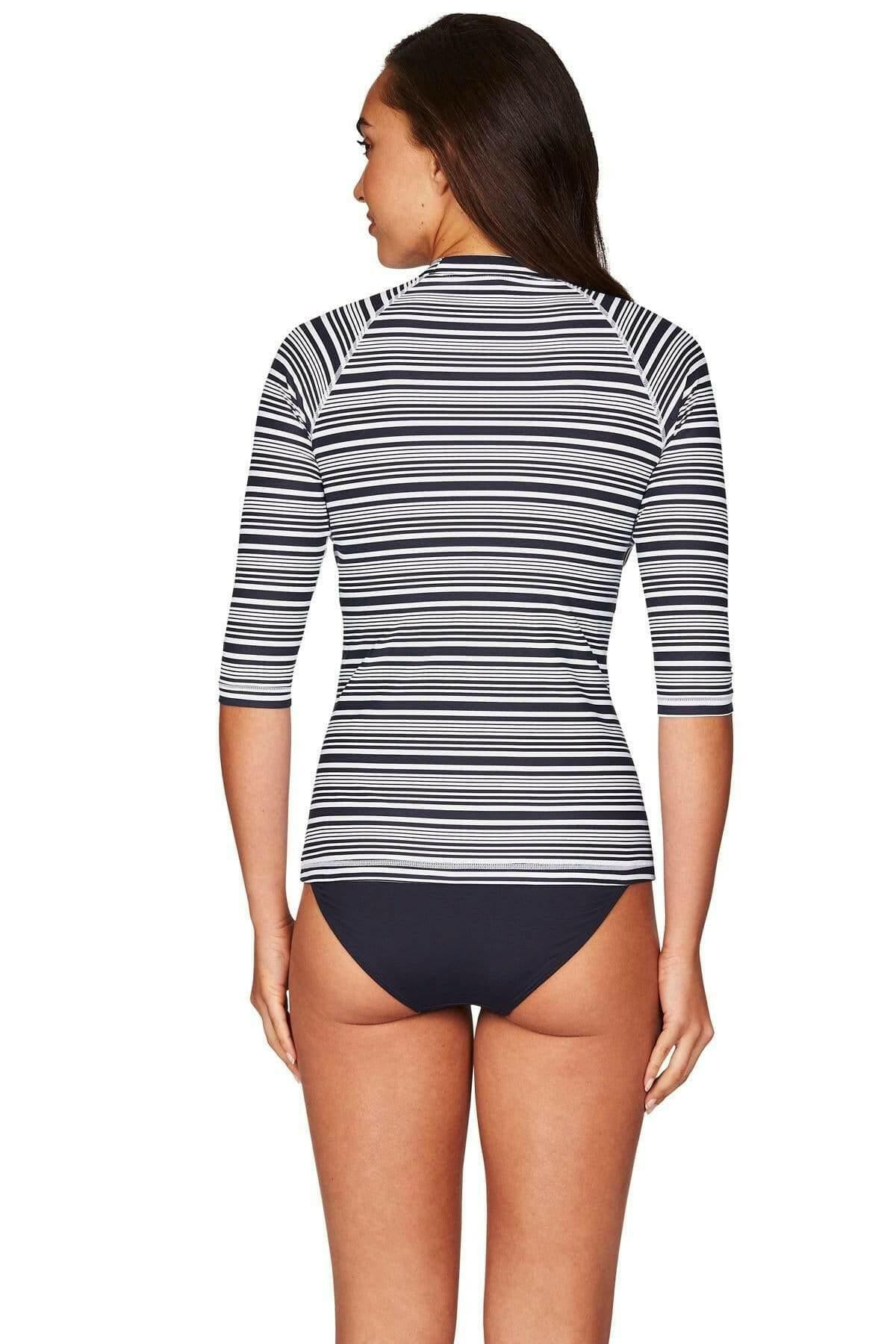 Sea Level SL5191TL Tulum Stripe 3/4 Sleeve Multi Fit Rash Vest.