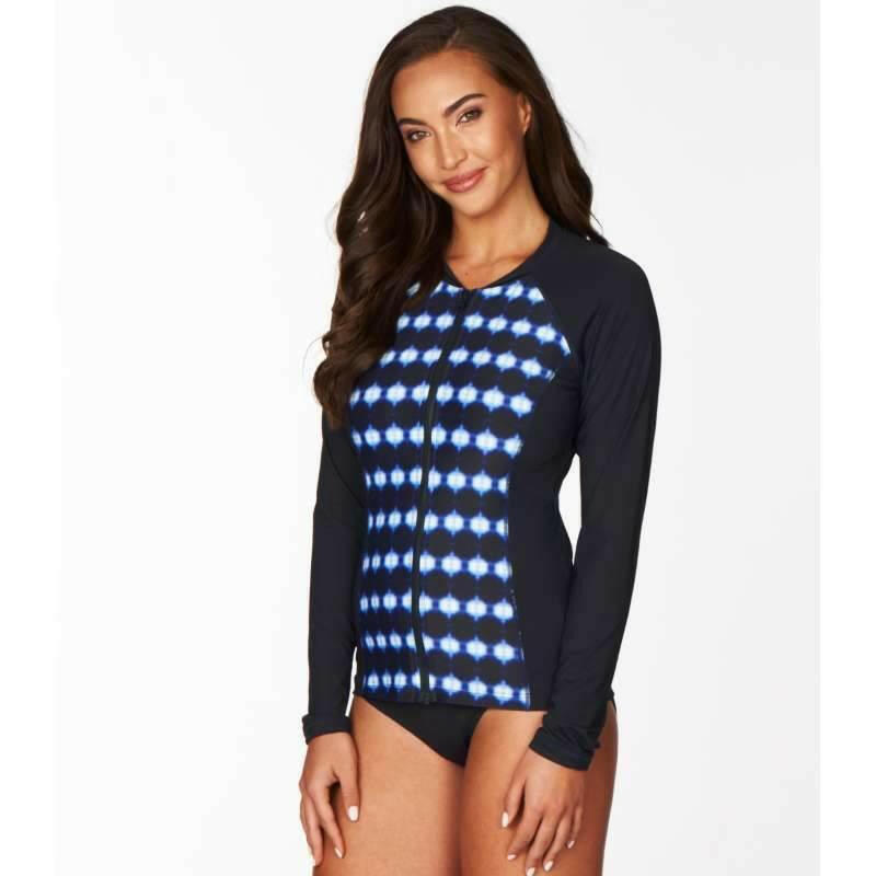 Sea Level Bandhani Long Sleeve Multi Fit Rash Vest SL5113BH.