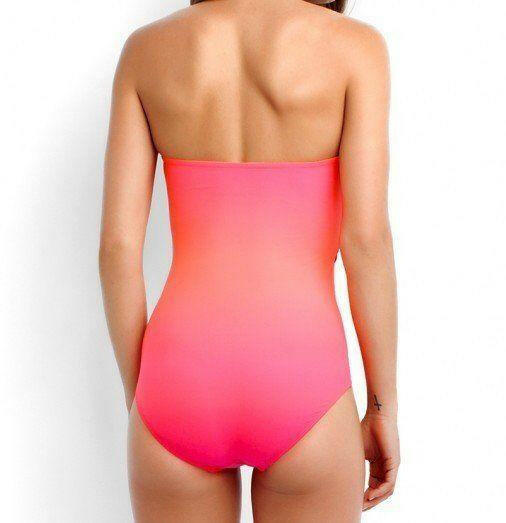 Seafolly Miami Maillot Bandeau One Piece.