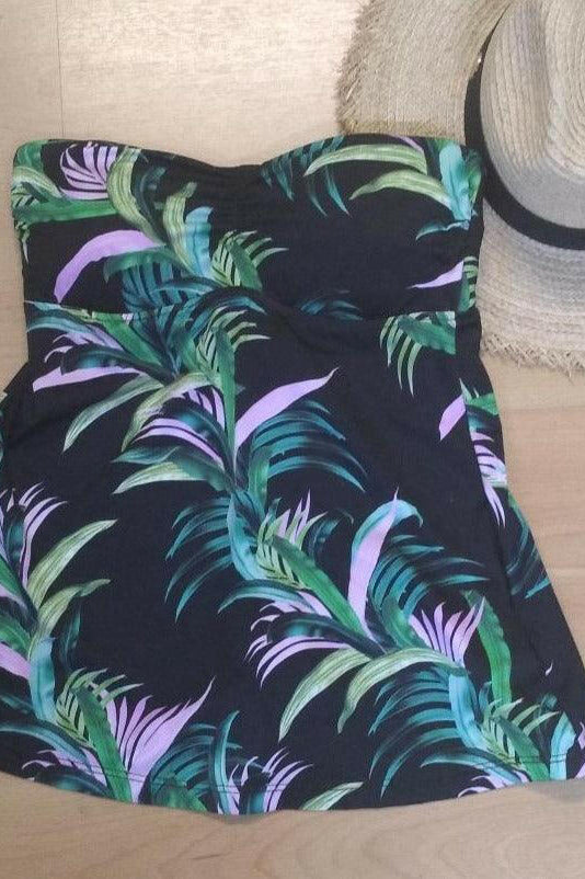 Seafolly Las Palmas CD Trapeze Singlet Tankini.