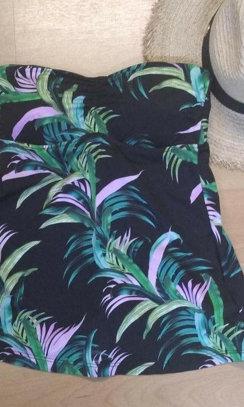 Seafolly Las Palmas CD Trapeze Singlet Tankini.