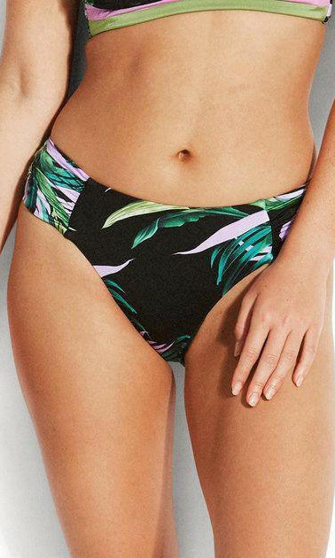 Seafolly 40145-419 Las Palmas Ruched Side Hipster Pant.