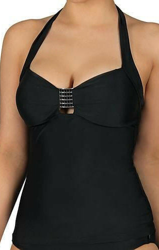 30001-33 Matt Separates Retro Halter Tankini Top - Seafolly.