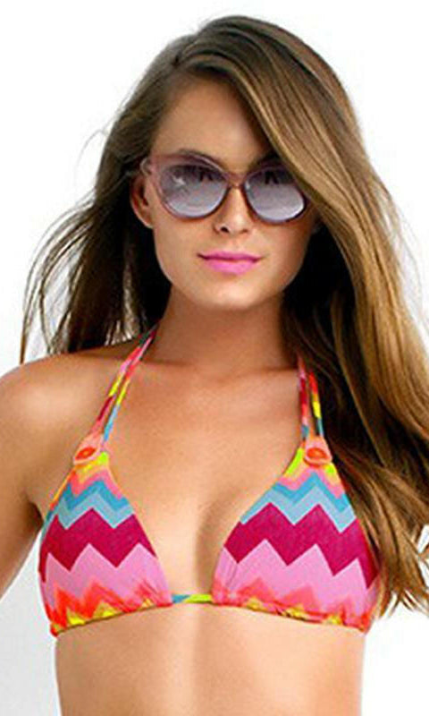 Seafolly Soundwave Slide Triangle Bikini Top - Seafolly.