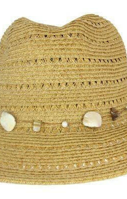 Sundaise Brenda Mid Brim Hat - Sea Jewels.