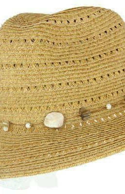 Sundaise Brenda Mid Brim Hat - Sea Jewels.