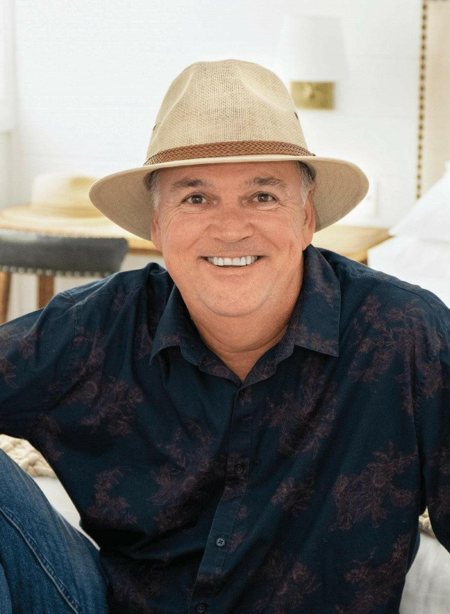 Sundaise SH299 Bayley Drover 100% Linen Unisex Hat.