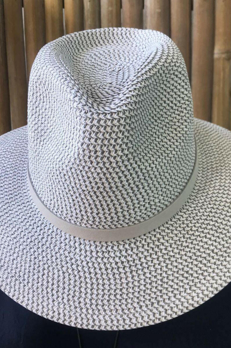 Sundaise SH330 Elle Downbrim Panama Hat Grey.
