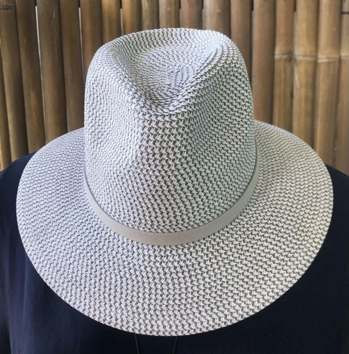 Sundaise SH330 Elle Downbrim Panama Hat Grey.