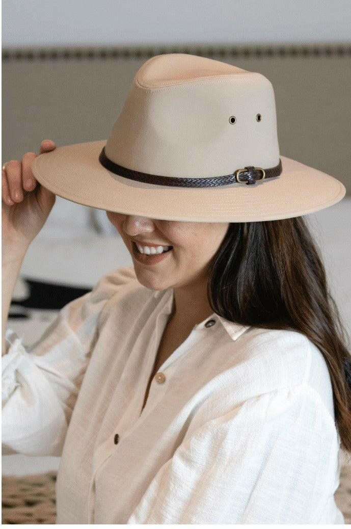 Sundaise SH468 Tanya Ladies Drover Hat Taupe.