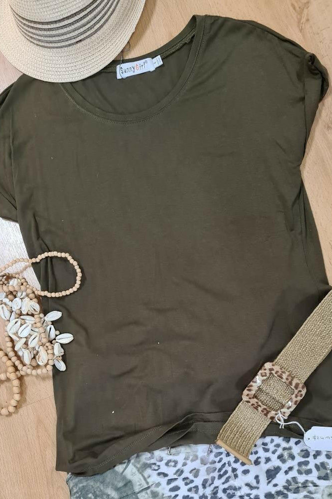 Sunny Girl Super Soft Cotton Elastane T-Shirt.
