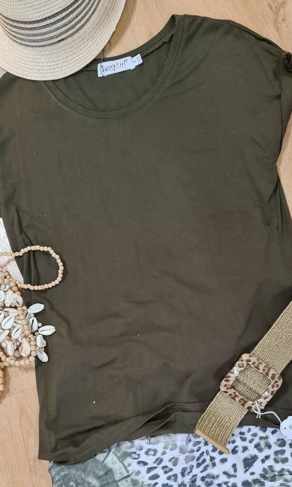 Sunny Girl Super Soft Cotton Elastane T-Shirt.