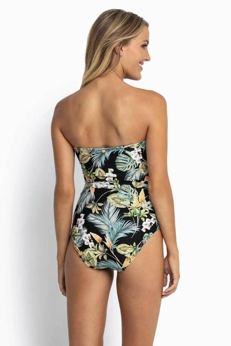 Sunseeker SS51468DDD Milla D/DD Soft Wrap Bandeau One Piece Black.