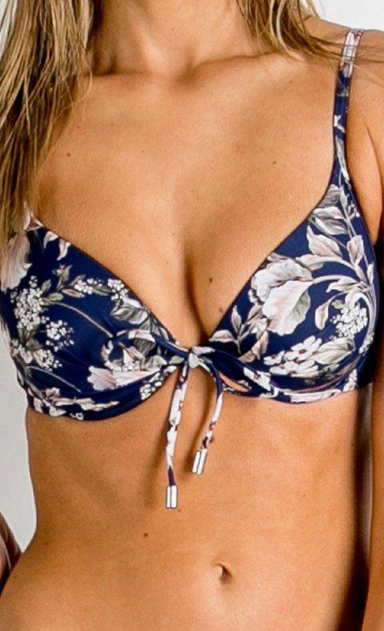 Sunseeker Ariel Moulded U/Wire Push Up Bra - Ink.