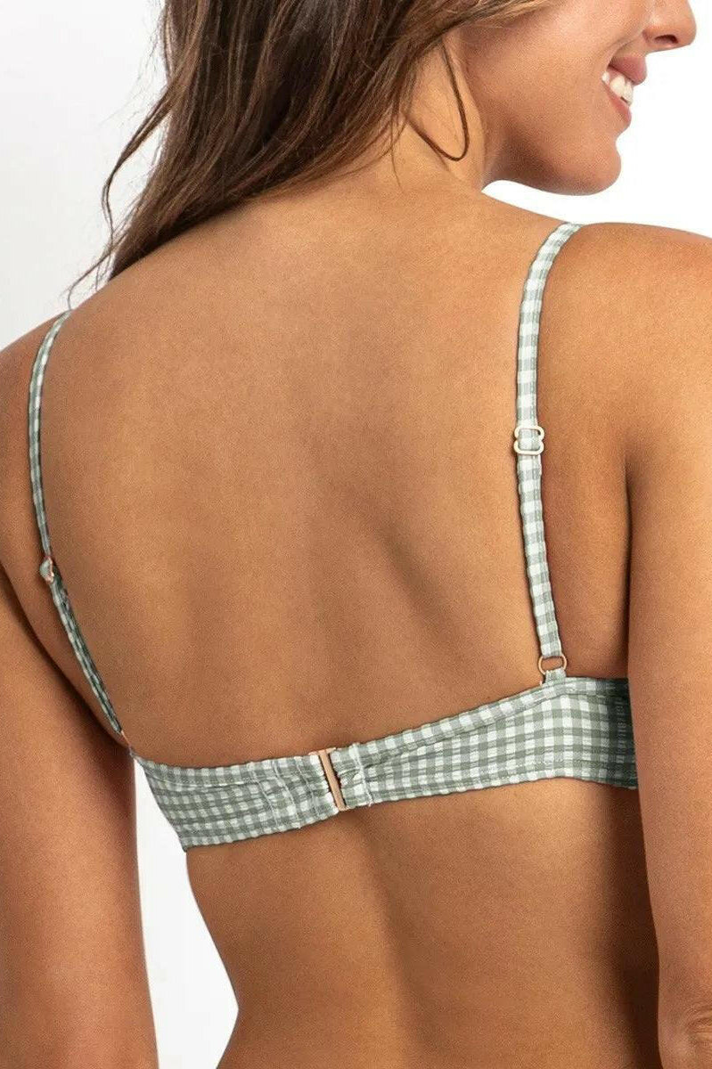 Sunseeker Gidget Moulded U/Wire Push Up Bra Sage.