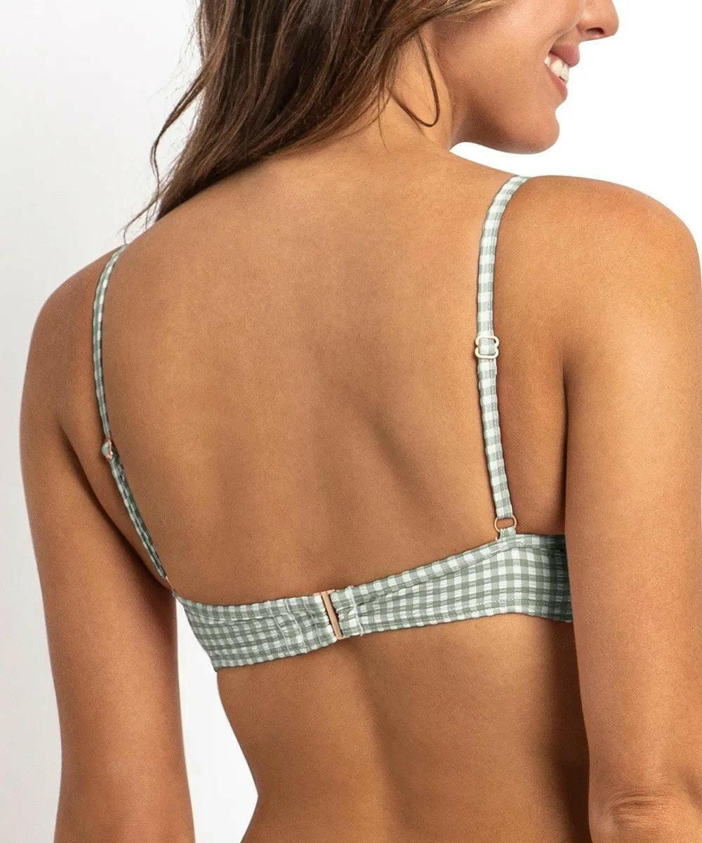 Sunseeker Gidget Moulded U/Wire Push Up Bra Sage.