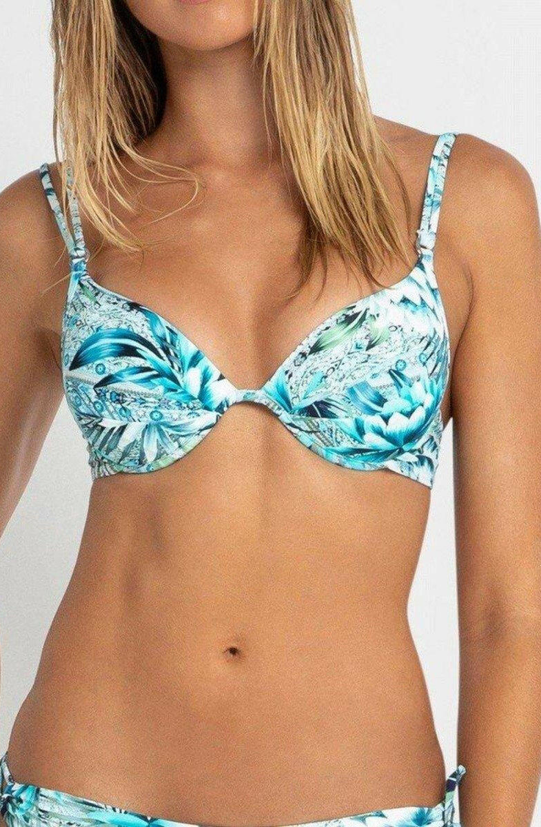 Sunseeker Kala Molded Push Up Bra - Denim.