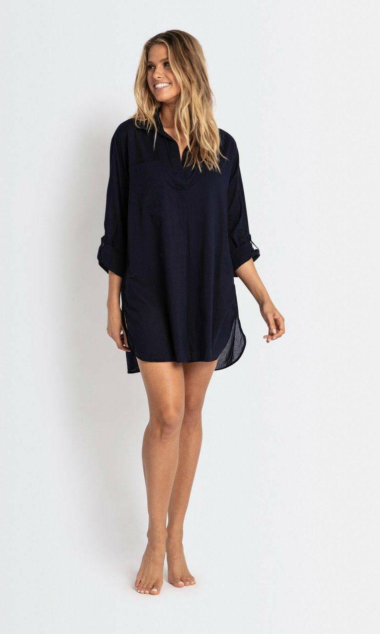 Sunseeker Basix Classic Painters Shirt Ink.