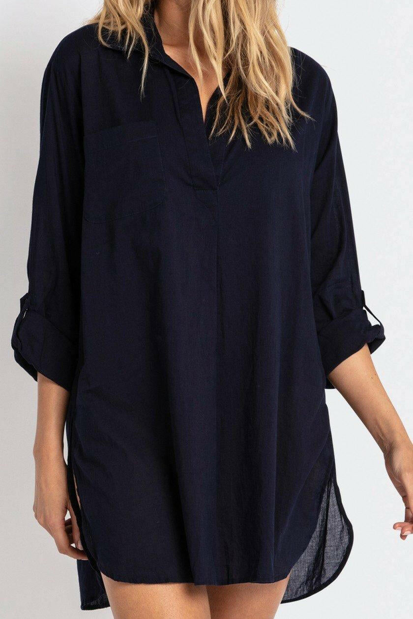 Sunseeker Basix Classic Painters Shirt Ink.