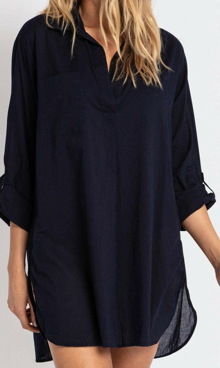 Sunseeker Basix Classic Painters Shirt Ink.