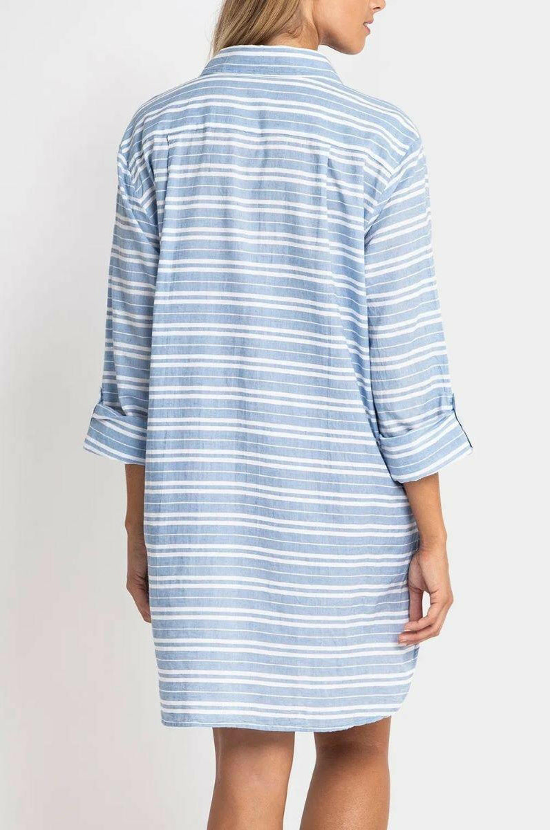 Sunseeker SS91696 Nara Painters Shirt - Blue.