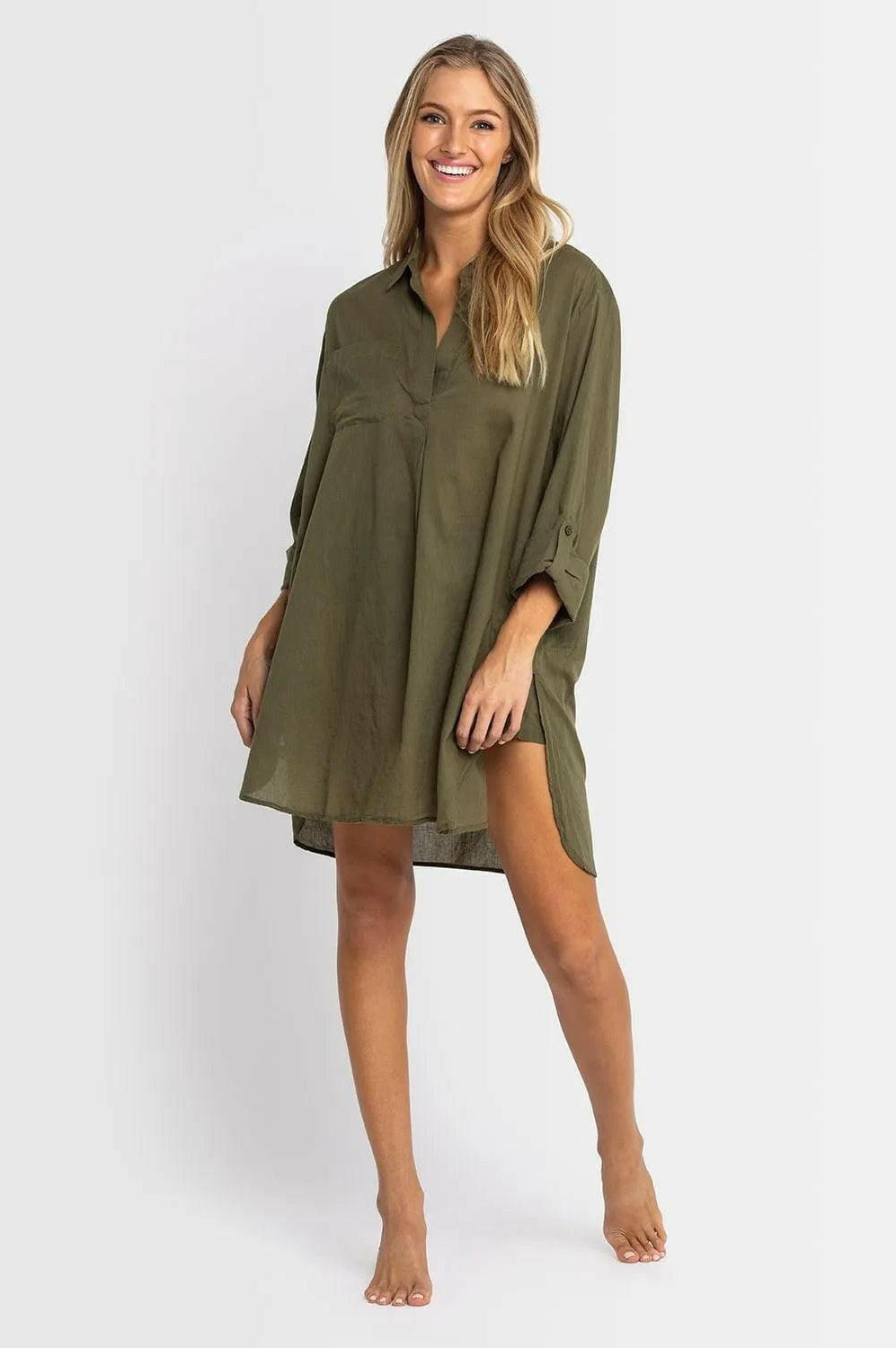 Sunseeker Basix Classic Painters Shirt Ink.