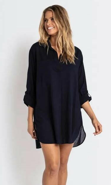 Sunseeker Basix Classic Painters Shirt Ink.