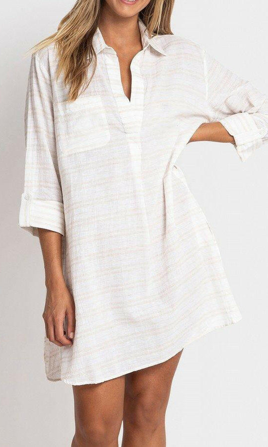 Sunseeker Nara Painters Shirt - White.