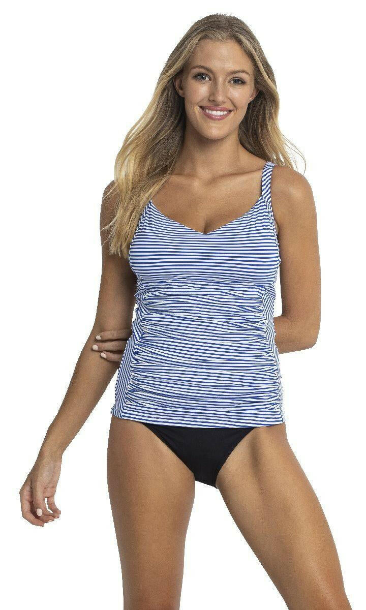 Sunseeker Summer Stripe DDE Underwire Singlet Tankini.