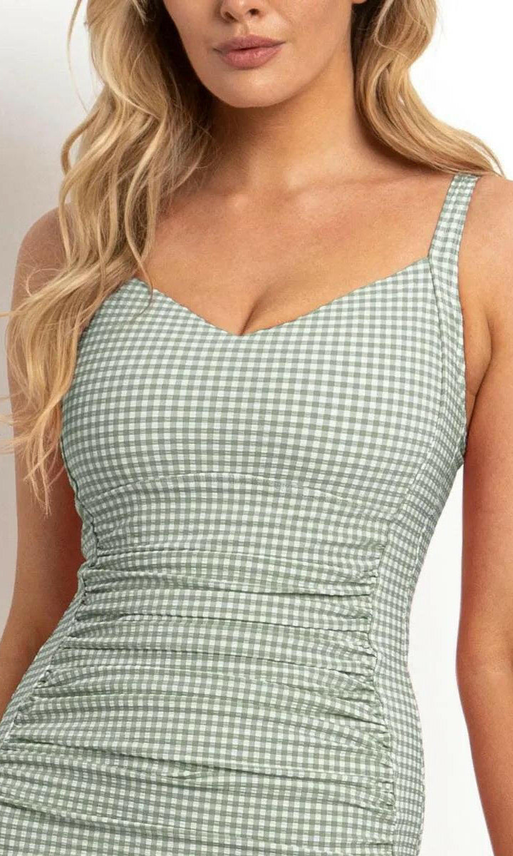 Sunseeker Gidget DD/E U/Wire Singlet Tankini Sage.