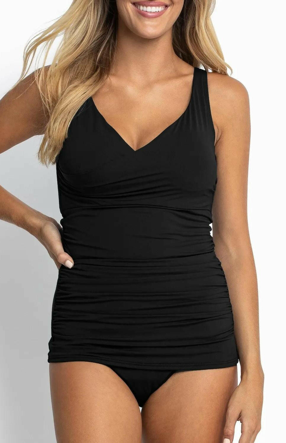 Sunseeker Basix DDE Twist Singlet Tankini.