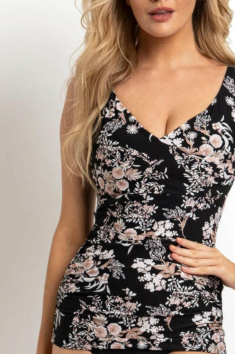 Sunseeker Chelsea DD/E Twist Minimiser Singlet Black.