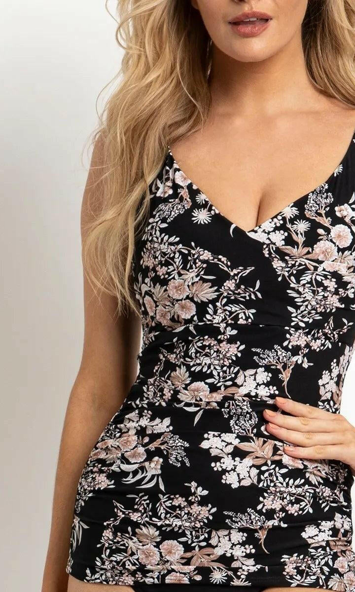 Sunseeker Chelsea DD/E Twist Minimiser Singlet Black.