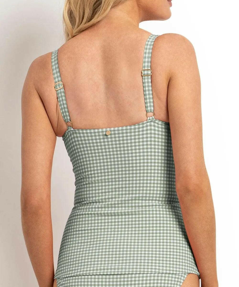 Sunseeker Gidget DD/E U/Wire Singlet Tankini Sage.