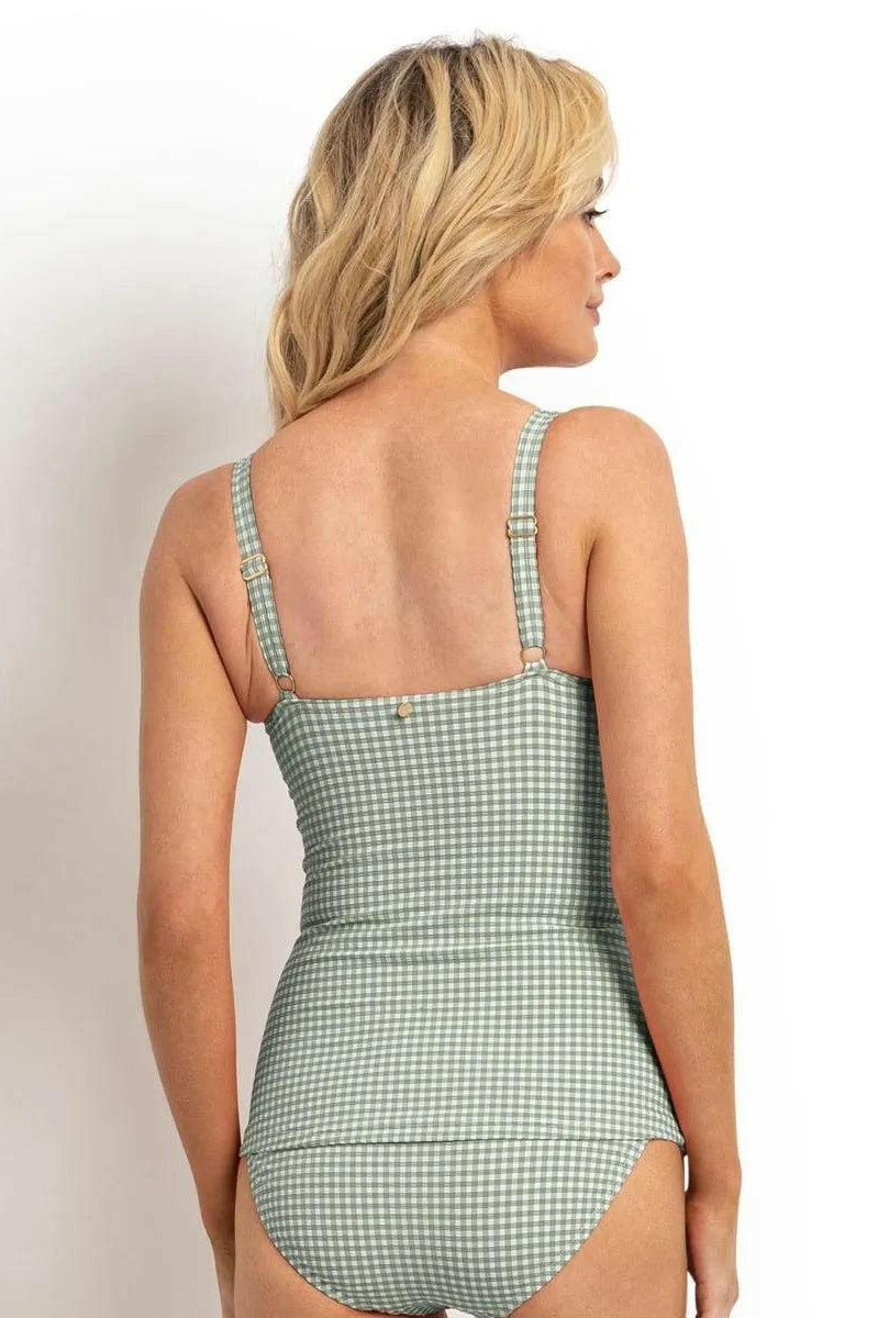Sunseeker Gidget DD/E U/Wire Singlet Tankini Sage.