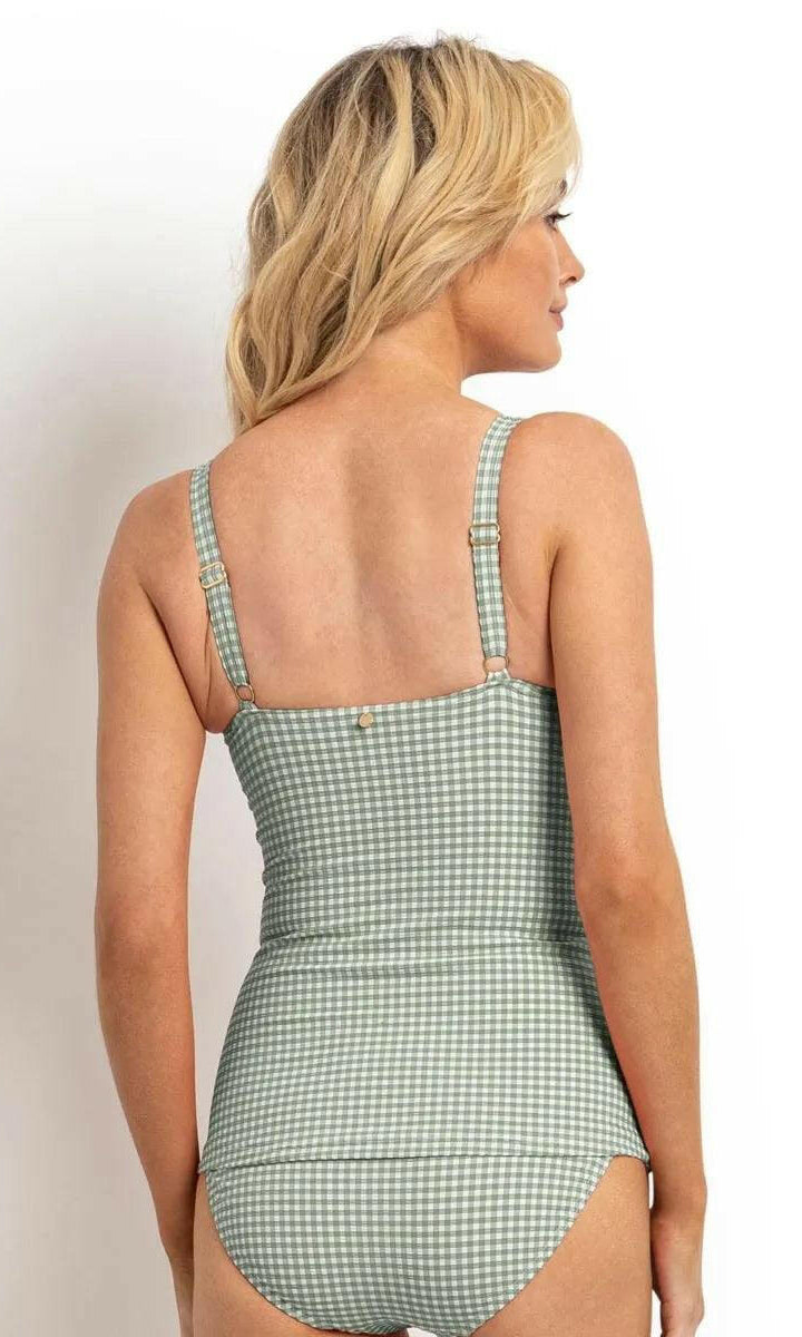Sunseeker Gidget DD/E U/Wire Singlet Tankini Sage.