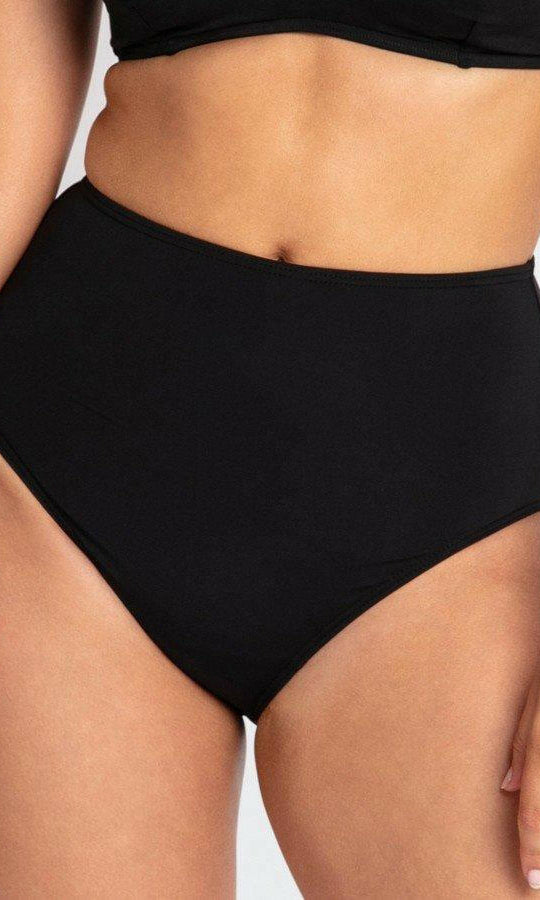 Sunseeker Basix Slimline Retro High Waisted Pant.