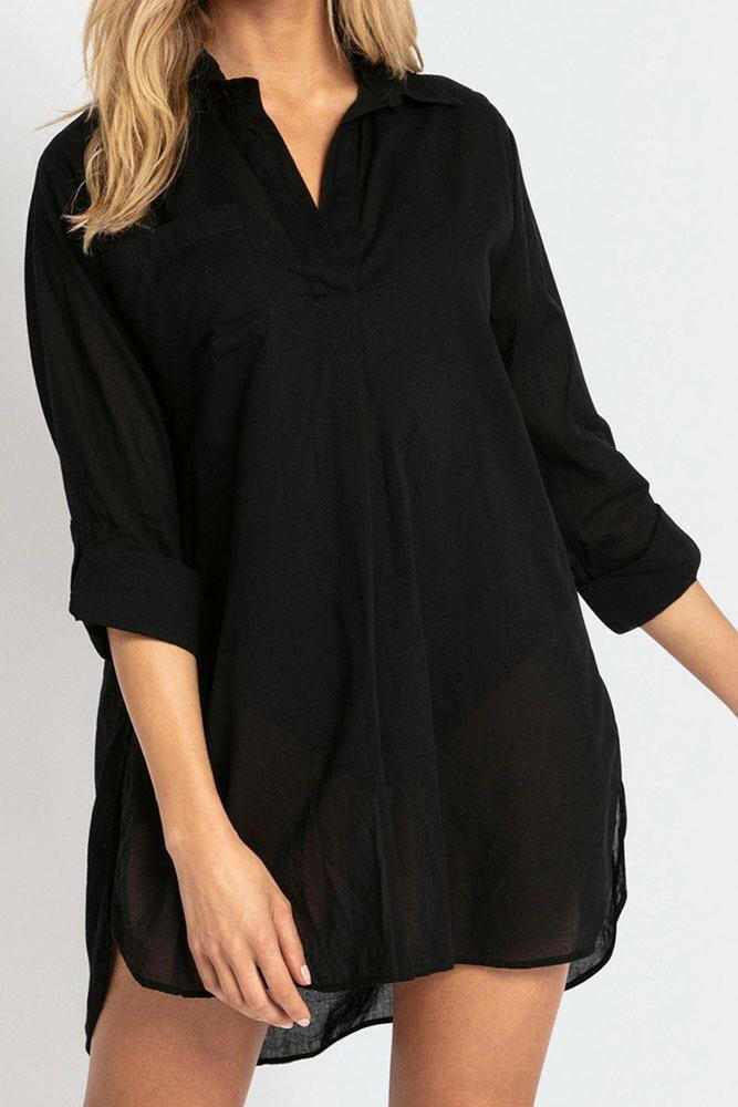 Sunseeker Classic Painters Beach Shirt Cotton Voile.