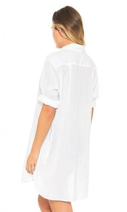 Sunseeker Classic Painters Beach Shirt Cotton Voile.